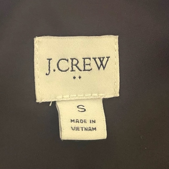 J. Crew Animal-Print Puffer Vest With Snap Pockets - Picture 9 of 9